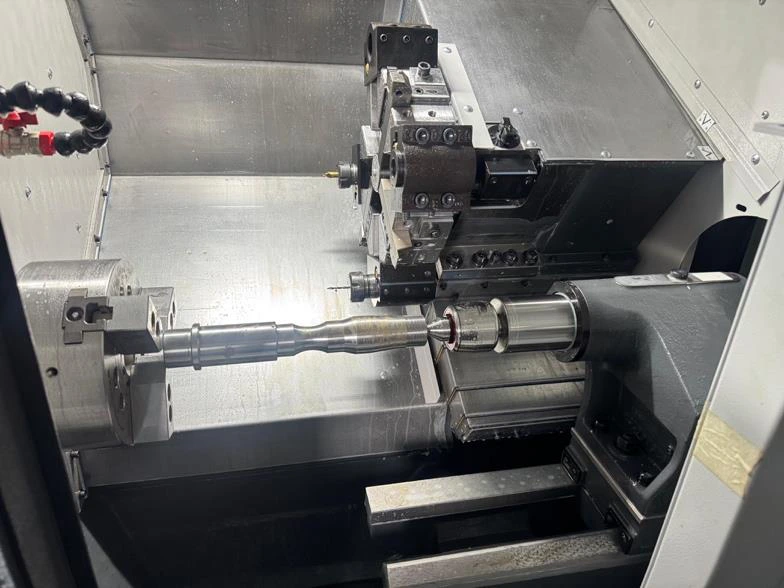 CNC machine shown in company profile